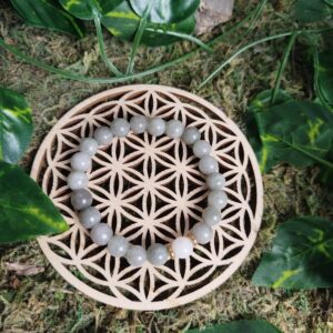 Jadéite Verte & Pierre de Lune