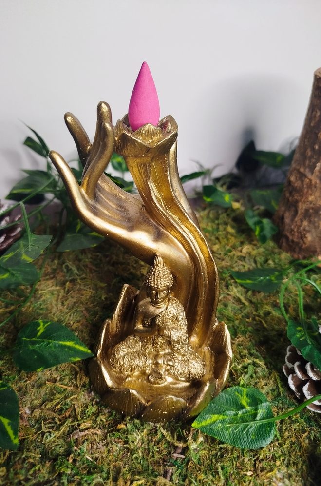 Support Encens Cône Bouddha