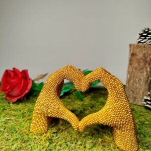 Coeur avec les mains – Collection Gold