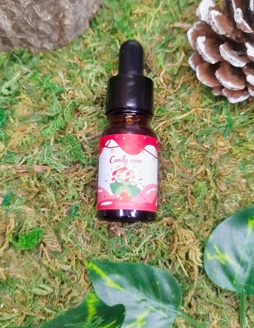 huile essentielle 10 mL avec pipette saveur Canne en Sucre d'Orge