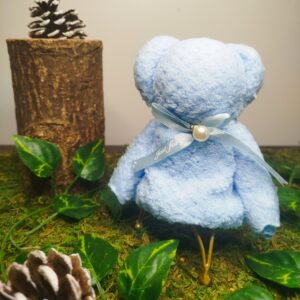 Serviette Doudou – Bleu Ciel