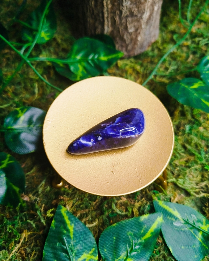 pierre roulée pierre naturelle sodalite