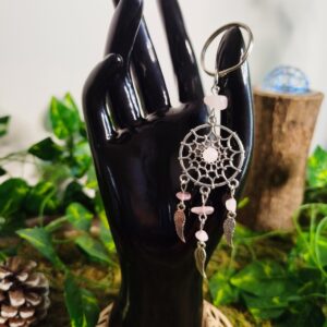 Attrape-Rêves Quartz Rose