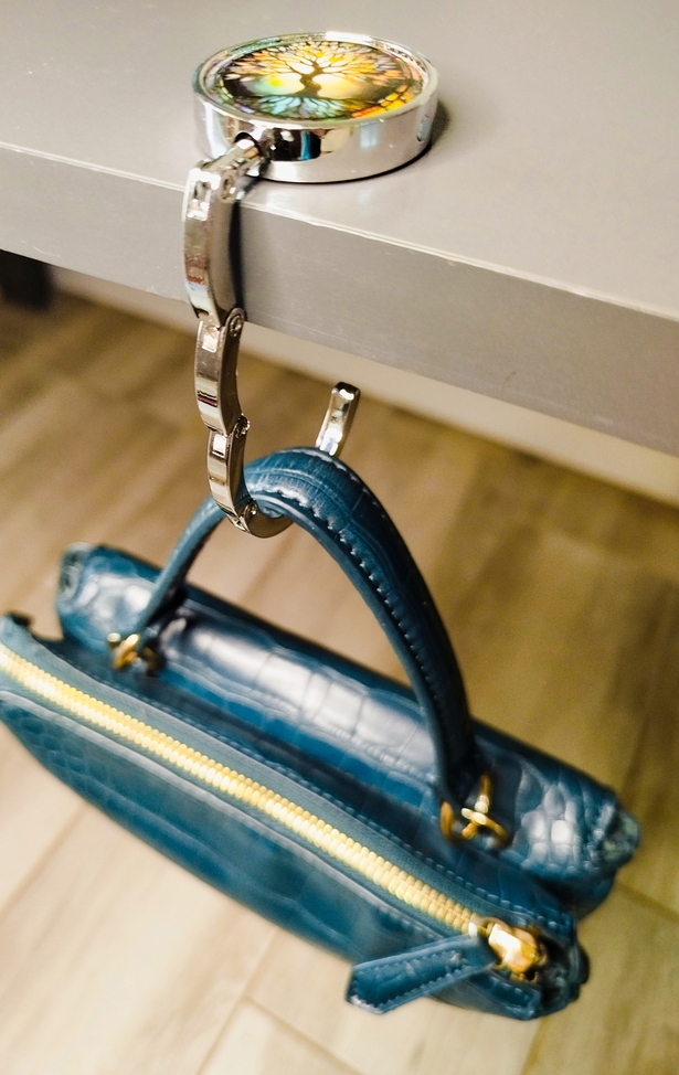 Accroche sac pliable arbre de vie