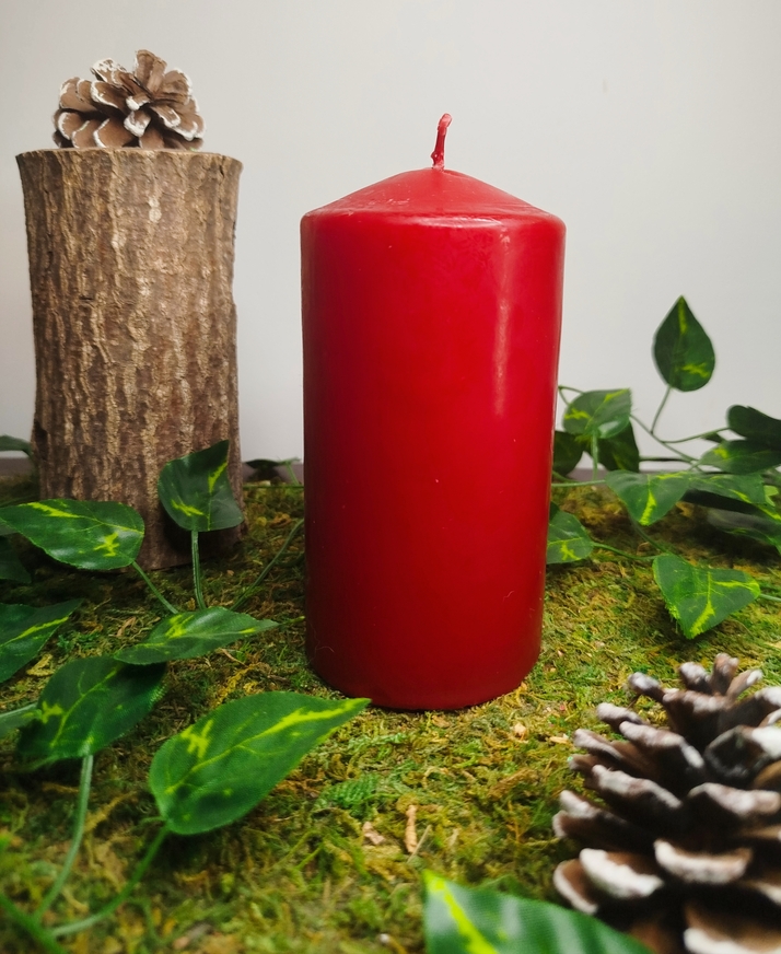 Bougie rouge protection retour affectif amour courage