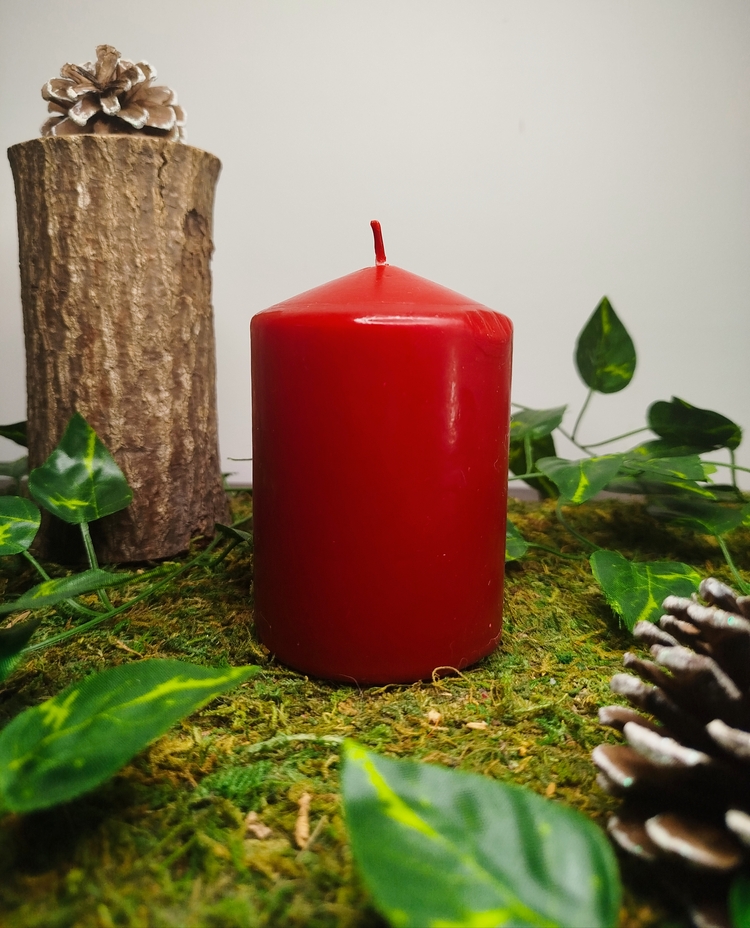 Bougie rouge protection retour affectif amour courage