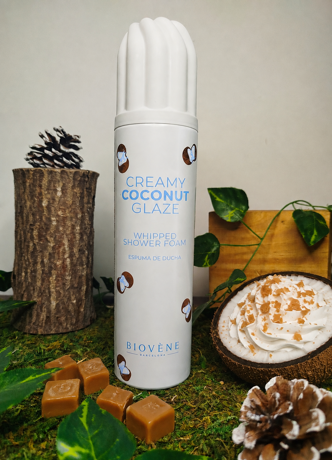 Chantilly de douche Glaçage onctueux à la Noix de Coco